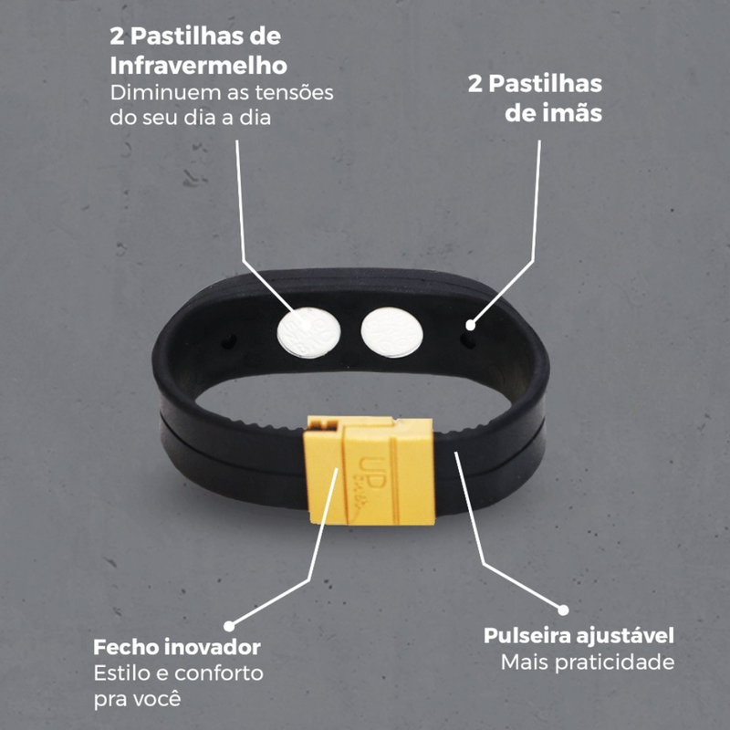 Pulseira de Magnetoterapia  Up Power - exclusiva
